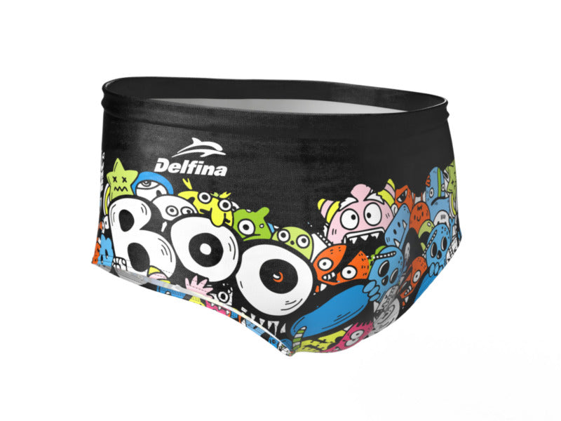 Squared swim brief SH251 [Boo black 34]