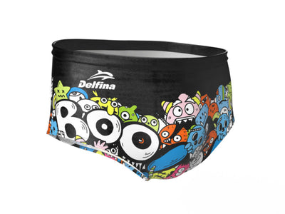 Squared swim brief SH251 [Boo black 34]