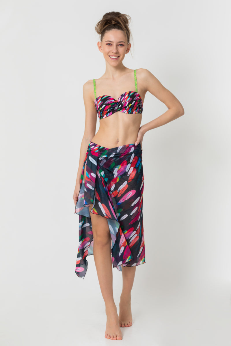 Skirt Pareo 2204S2 [Angelic Feathers L]