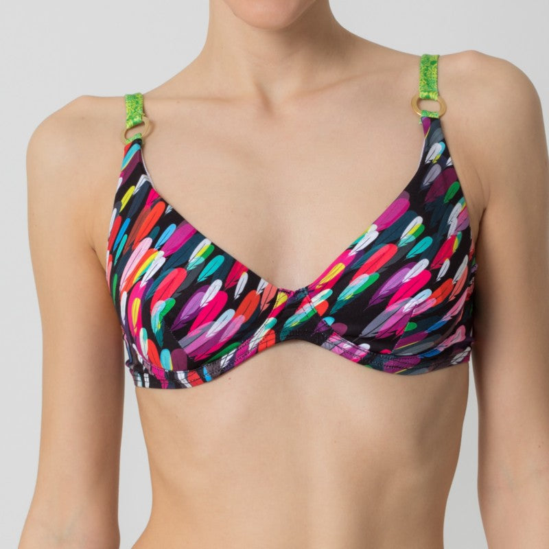 Swim Underwired Top 2204K61 [Angelic Feathers 90D]