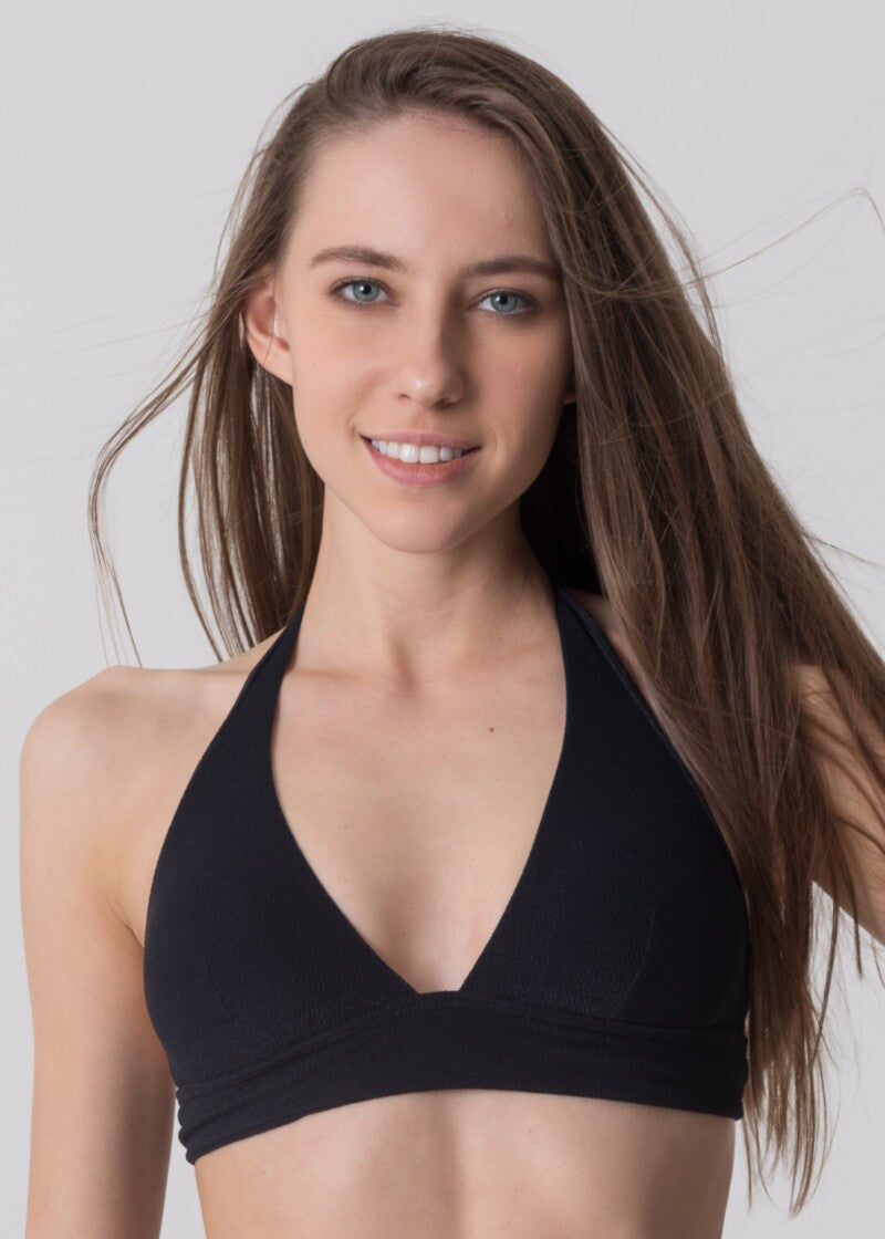 Swim triangle top  2302T92 [Black 90D]