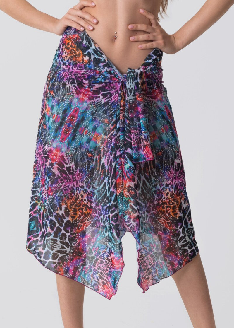 Skirt Pareo 2304S2 [Leopard M]
