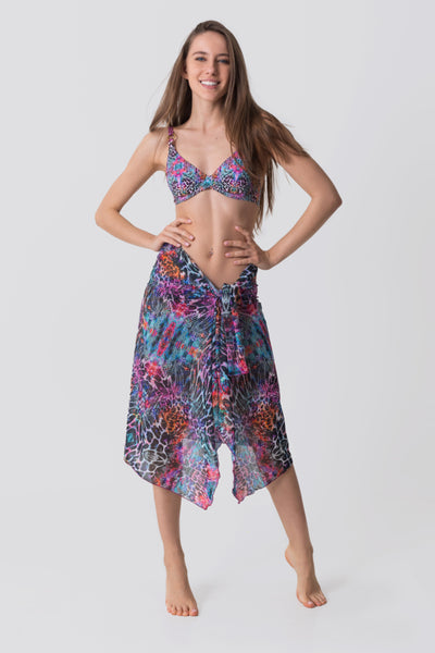Skirt Pareo 2304S2 [Leopard M]