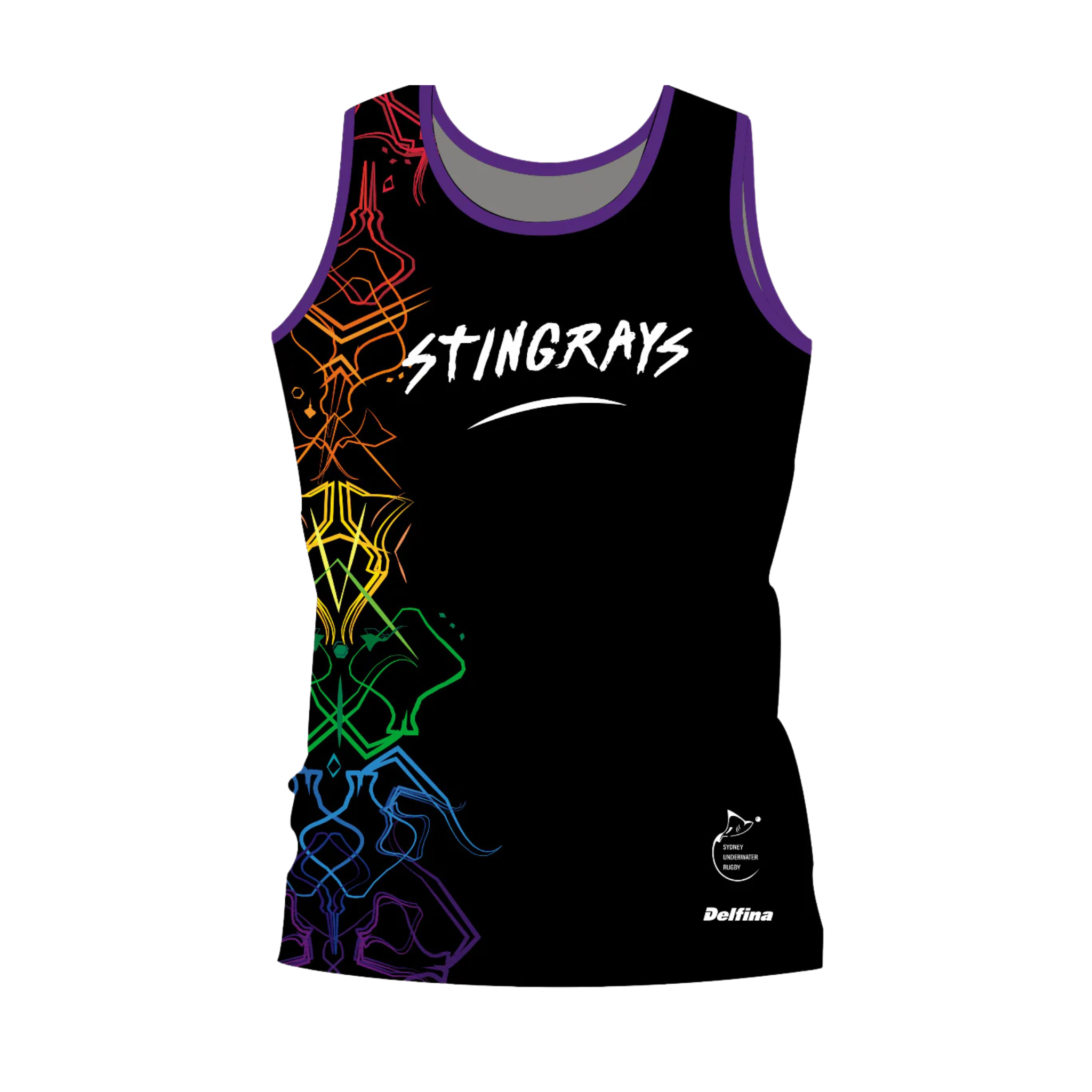 Custom Singlet For Underwater Rugby Or Hockey – Delfina Ltd.